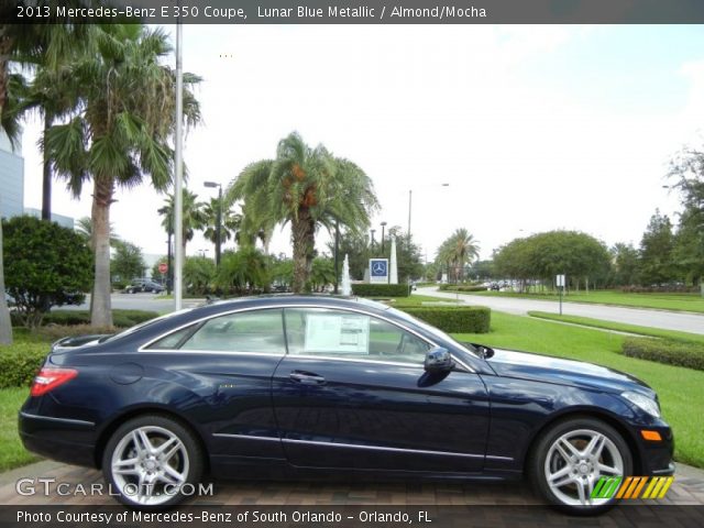 2013 Mercedes-Benz E 350 Coupe in Lunar Blue Metallic