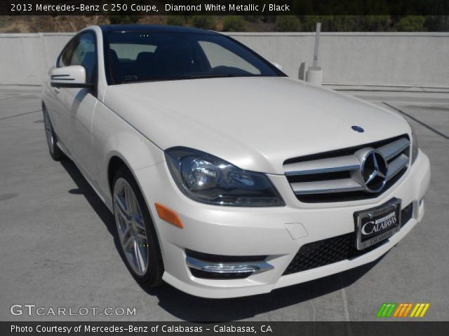 2013 Mercedes-Benz C 250 Coupe in Diamond White Metallic