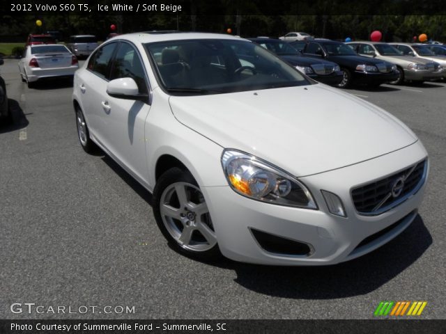 2012 Volvo S60 T5 in Ice White