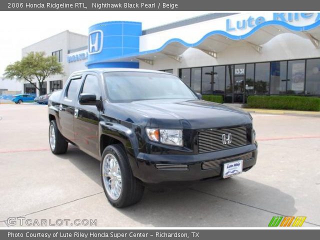 2006 Honda Ridgeline RTL in Nighthawk Black Pearl