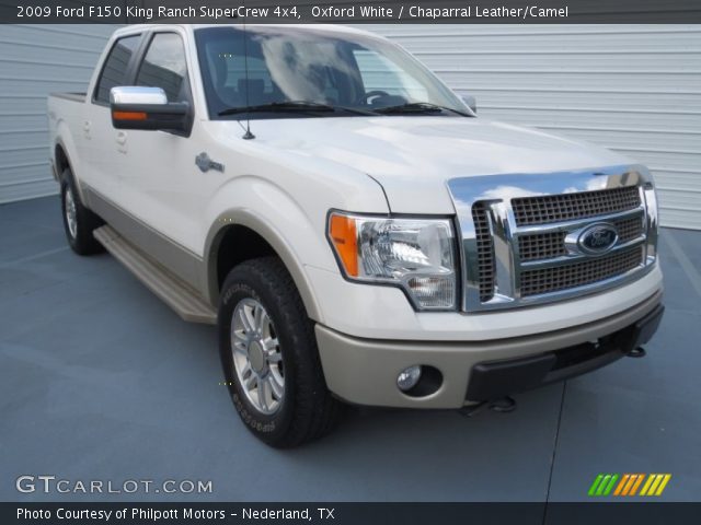 2009 Ford F150 King Ranch SuperCrew 4x4 in Oxford White