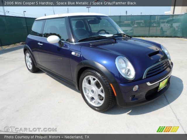 2006 Mini Cooper S Hardtop in Space Blue Metallic