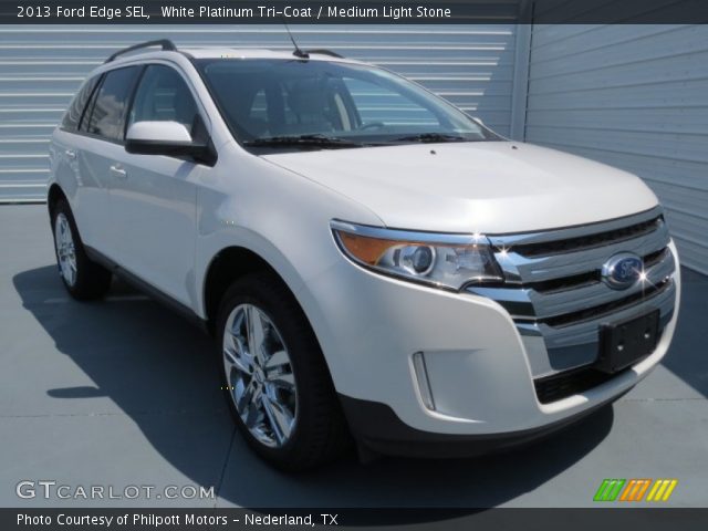 2013 Ford Edge SEL in White Platinum Tri-Coat