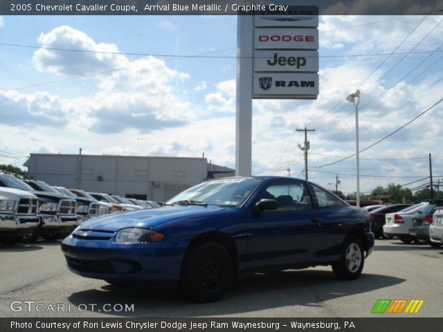 2005 Chevrolet Cavalier Coupe in Arrival Blue Metallic