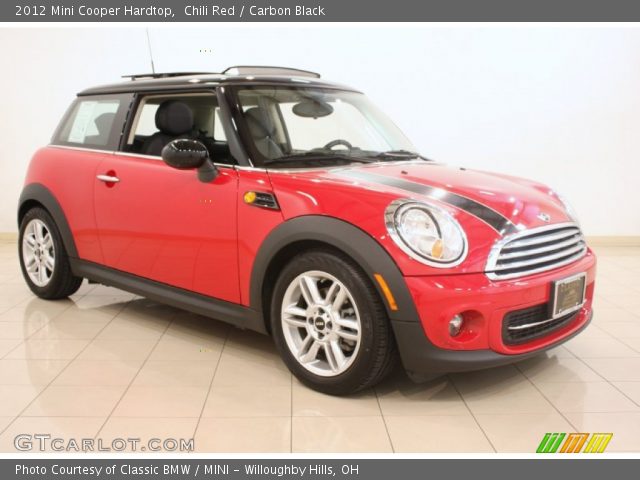 2012 Mini Cooper Hardtop in Chili Red