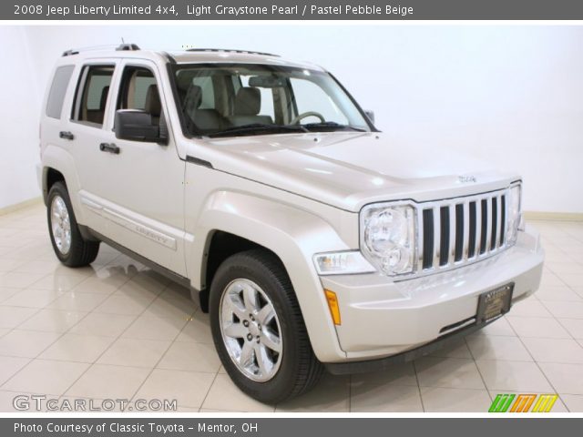 2008 Jeep Liberty Limited 4x4 in Light Graystone Pearl