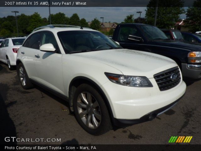 2007 Infiniti FX 35 AWD in Ivory Pearl