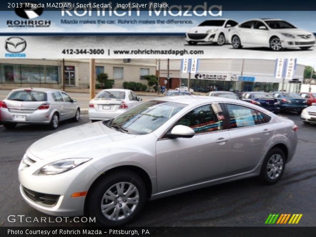 2013 Mazda MAZDA6 i Sport Sedan in Ingot Silver