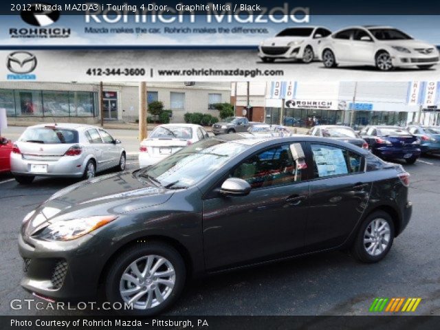 2012 Mazda MAZDA3 i Touring 4 Door in Graphite Mica