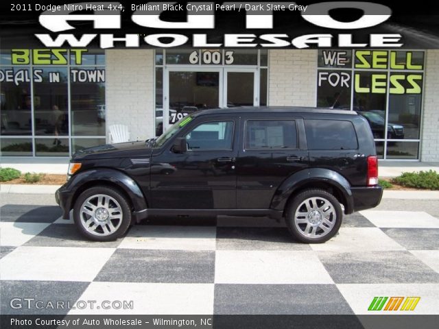 2011 Dodge Nitro Heat 4x4 in Brilliant Black Crystal Pearl