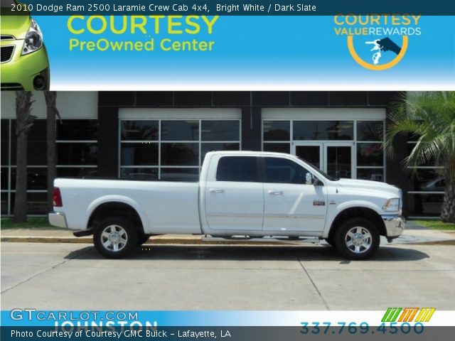 2010 Dodge Ram 2500 Laramie Crew Cab 4x4 in Bright White