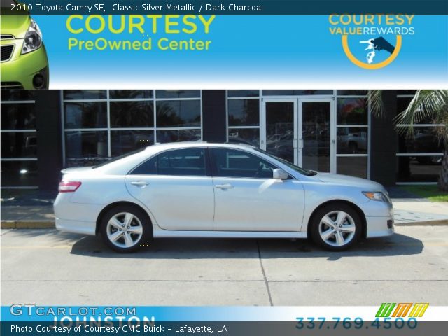 2010 Toyota Camry SE in Classic Silver Metallic