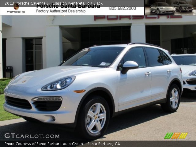 2013 Porsche Cayenne S in Classic Silver Metallic