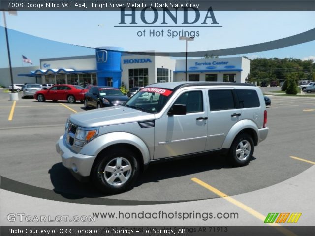 2008 Dodge Nitro SXT 4x4 in Bright Silver Metallic