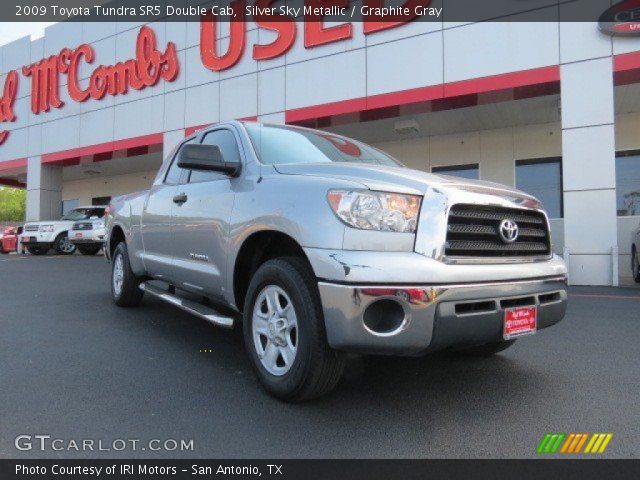 2009 Toyota Tundra SR5 Double Cab in Silver Sky Metallic