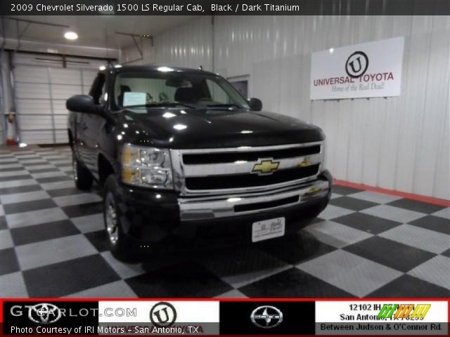 2009 Chevrolet Silverado 1500 LS Regular Cab in Black