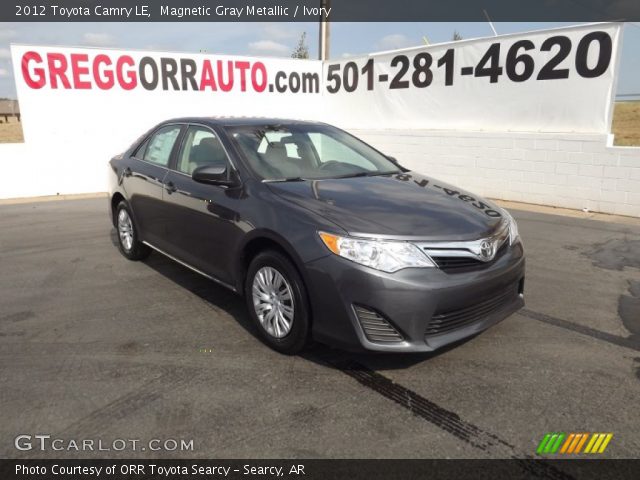 2012 Toyota Camry LE in Magnetic Gray Metallic