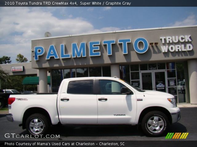2010 Toyota Tundra TRD CrewMax 4x4 in Super White