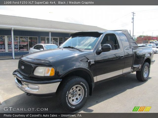 1998 Ford F150 XLT SuperCab 4x4 in Black