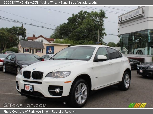 2009 BMW X6 xDrive35i in Alpine White