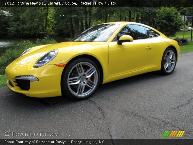 2012 Porsche New 911 Carrera S Coupe in Racing Yellow