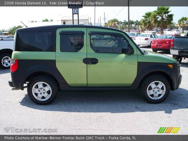 2008 Honda Element LX in Kiwi Green Metallic