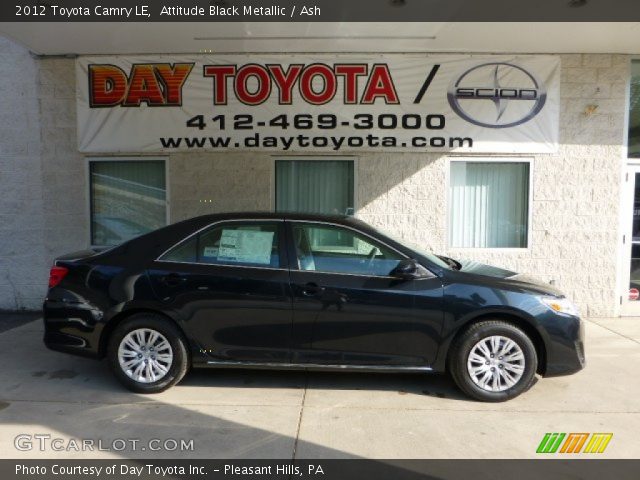 2012 Toyota Camry LE in Attitude Black Metallic