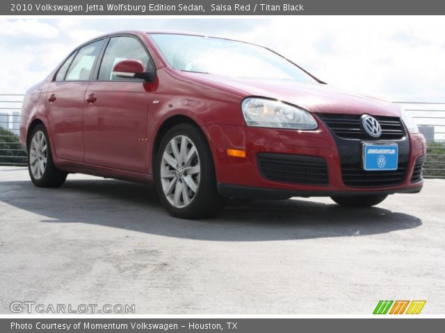 2010 Volkswagen Jetta Wolfsburg Edition Sedan in Salsa Red