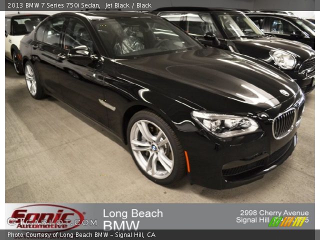 2013 BMW 7 Series 750i Sedan in Jet Black