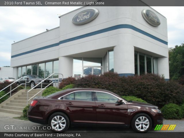2010 Ford Taurus SEL in Cinnamon Red Metallic