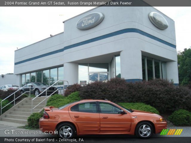 2004 Pontiac Grand Am GT Sedan in Fusion Orange Metallic