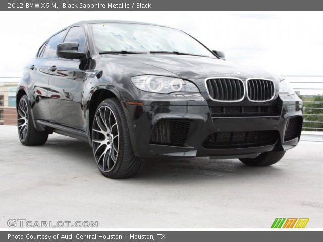 2012 BMW X6 M  in Black Sapphire Metallic