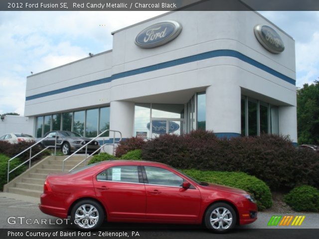 2012 Ford Fusion SE in Red Candy Metallic