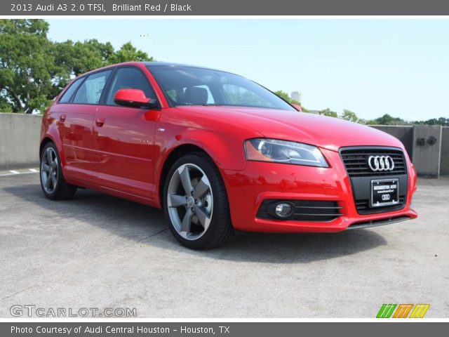 2013 Audi A3 2.0 TFSI in Brilliant Red