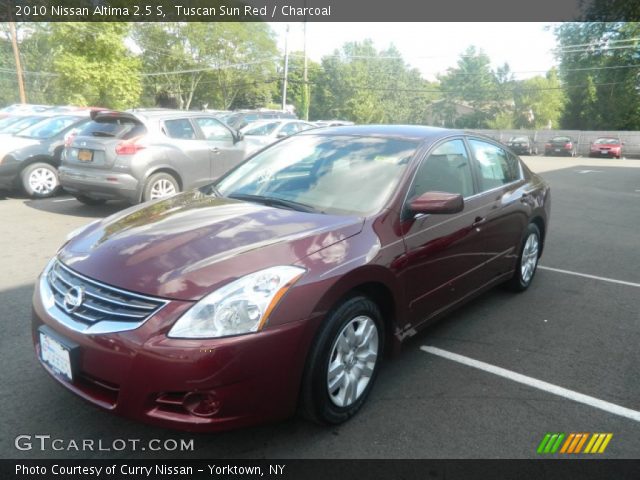 2010 Nissan Altima 2.5 S in Tuscan Sun Red
