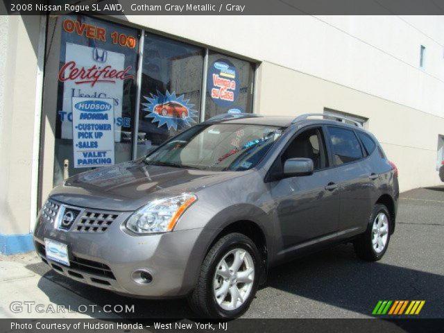 2008 Nissan Rogue SL AWD in Gotham Gray Metallic