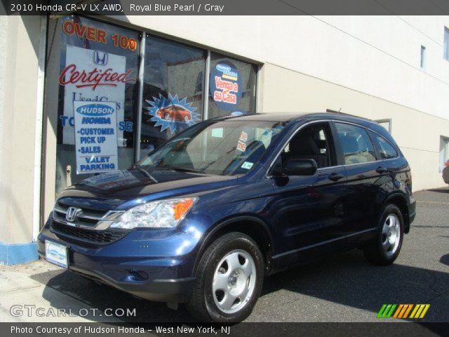 2010 Honda CR-V LX AWD in Royal Blue Pearl