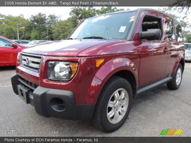 2008 Honda Element EX AWD in Tango Red Pearl