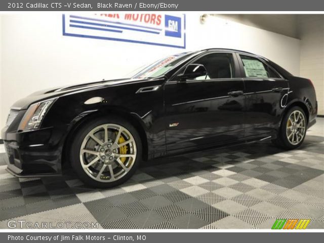 2012 Cadillac CTS -V Sedan in Black Raven