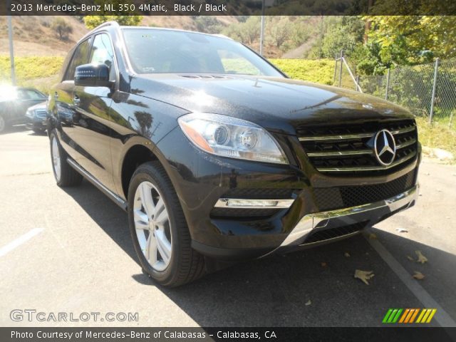 2013 Mercedes-Benz ML 350 4Matic in Black