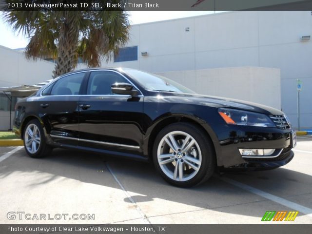 2013 Volkswagen Passat TDI SEL in Black