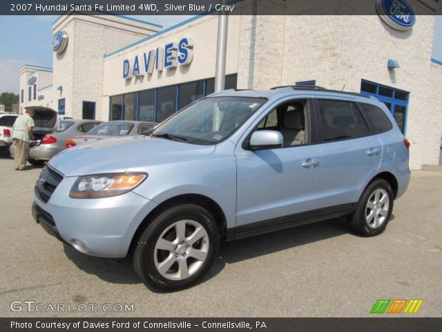 2007 Hyundai Santa Fe Limited 4WD in Silver Blue