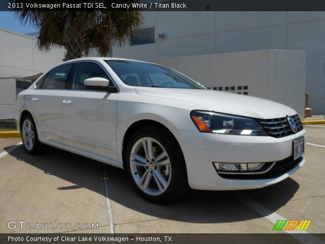 2013 Volkswagen Passat TDI SEL in Candy White