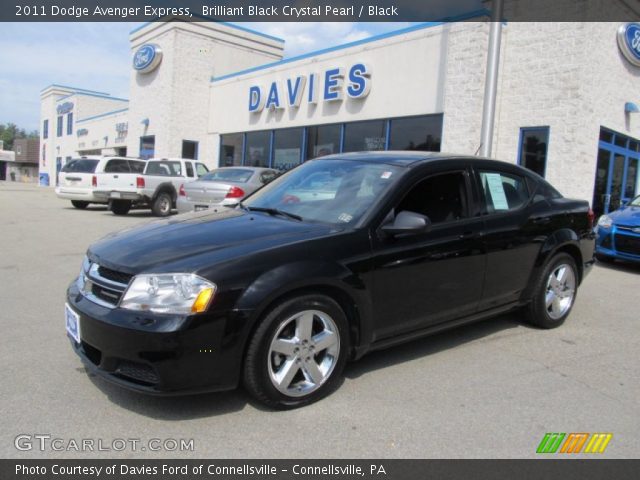 2011 Dodge Avenger Express in Brilliant Black Crystal Pearl