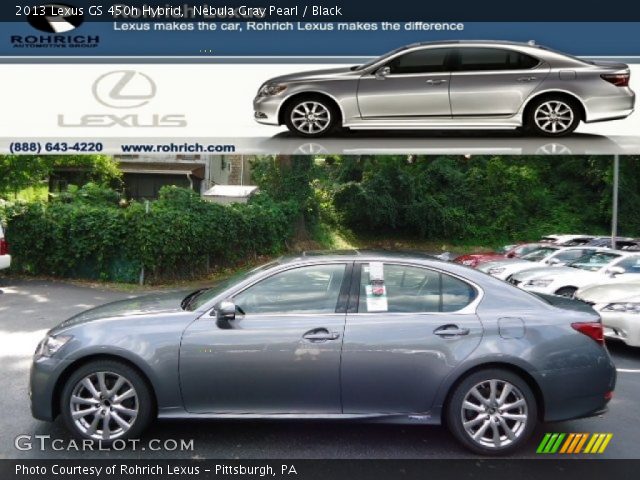 2013 Lexus GS 450h Hybrid in Nebula Gray Pearl