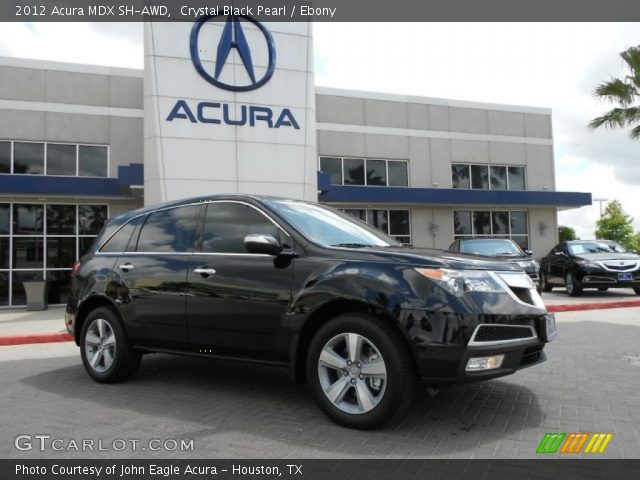 2012 Acura MDX SH-AWD in Crystal Black Pearl
