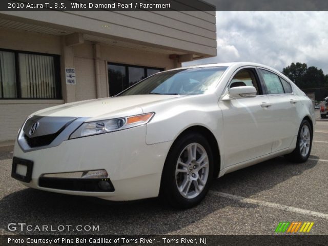 2010 Acura TL 3.5 in White Diamond Pearl