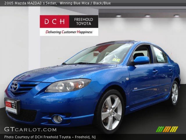 2005 Mazda MAZDA3 s Sedan in Winning Blue Mica