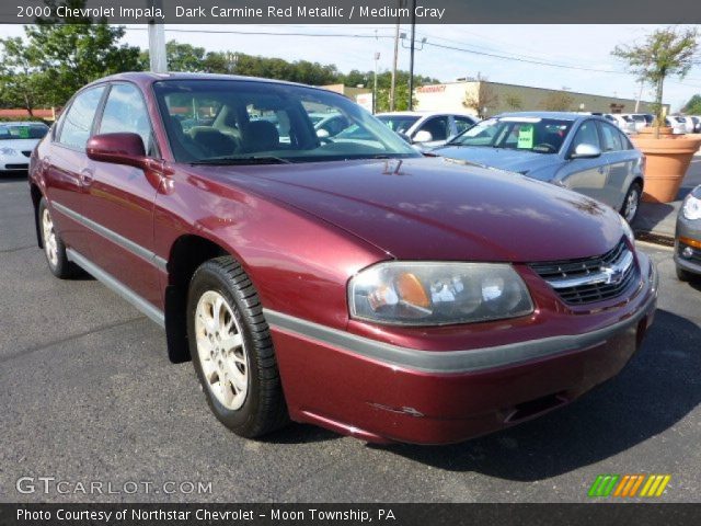 2000 Chevrolet Impala  in Dark Carmine Red Metallic