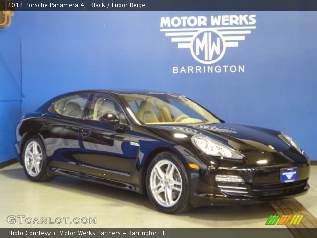 2012 Porsche Panamera 4 in Black